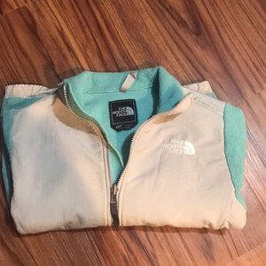 Teal North Face Fleece
